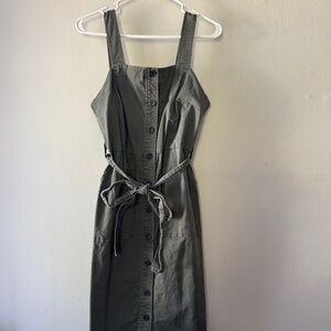 Women’s green dress